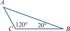 <p>find the value of the unknown angle. use a + b + c = 180°</p>