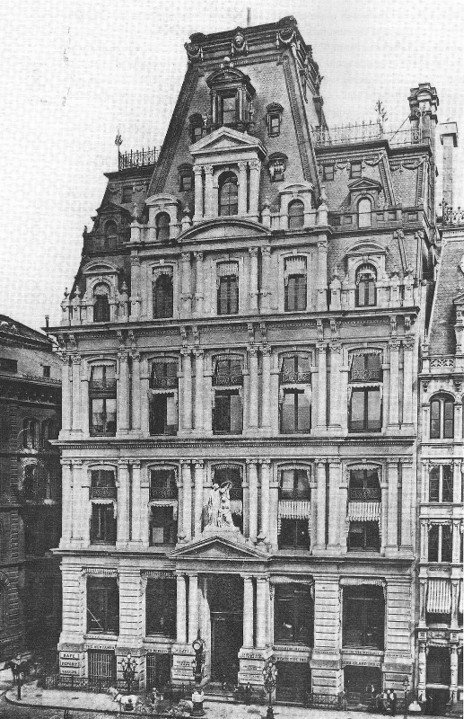 <p>First Equitable Building</p><p>Gilman and Kendall</p><p>New York</p><p>1860’s</p>