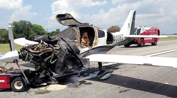 <p>What general Steps should you follow after an engine failure in flight?</p>