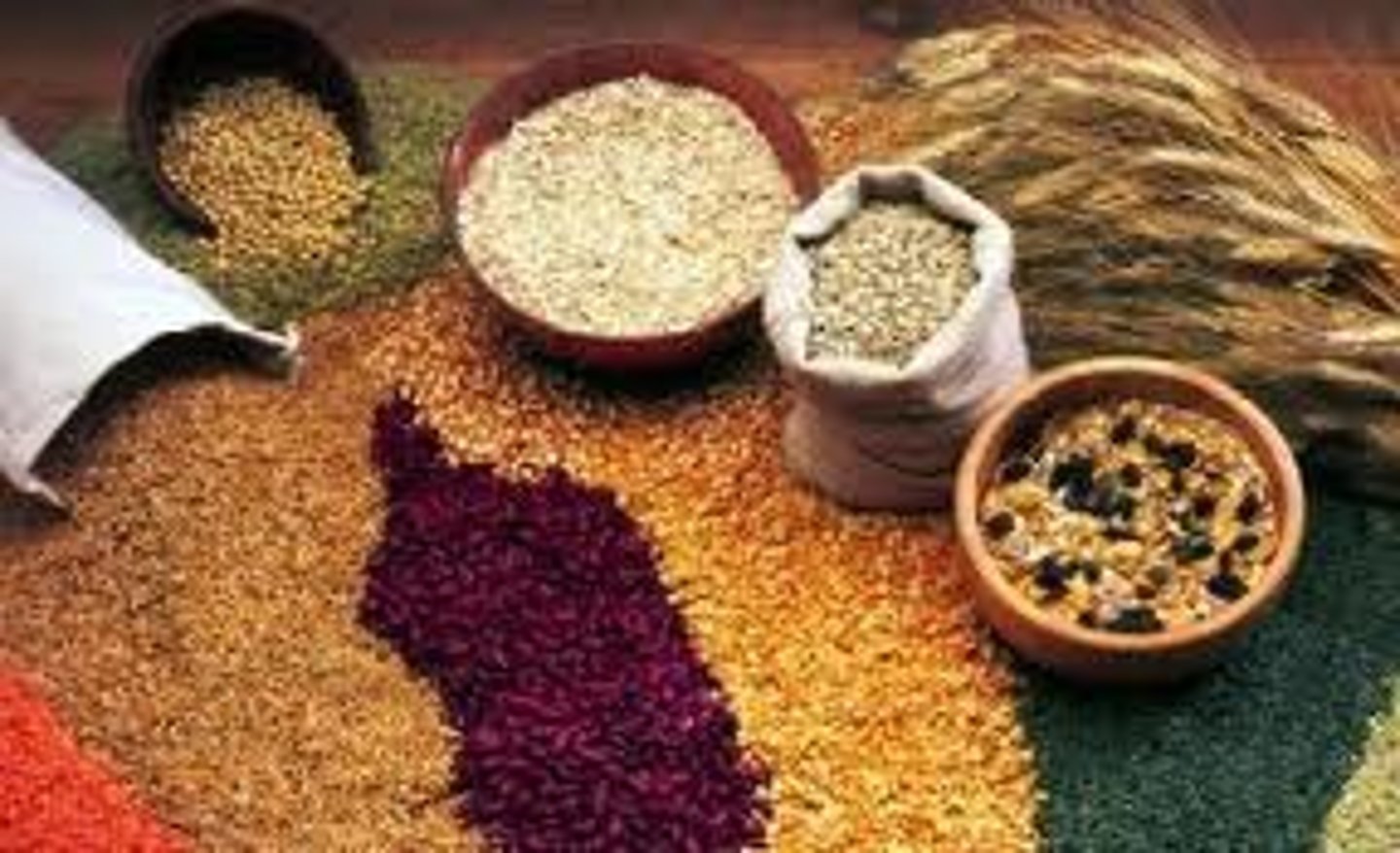 <p>the cereals</p>