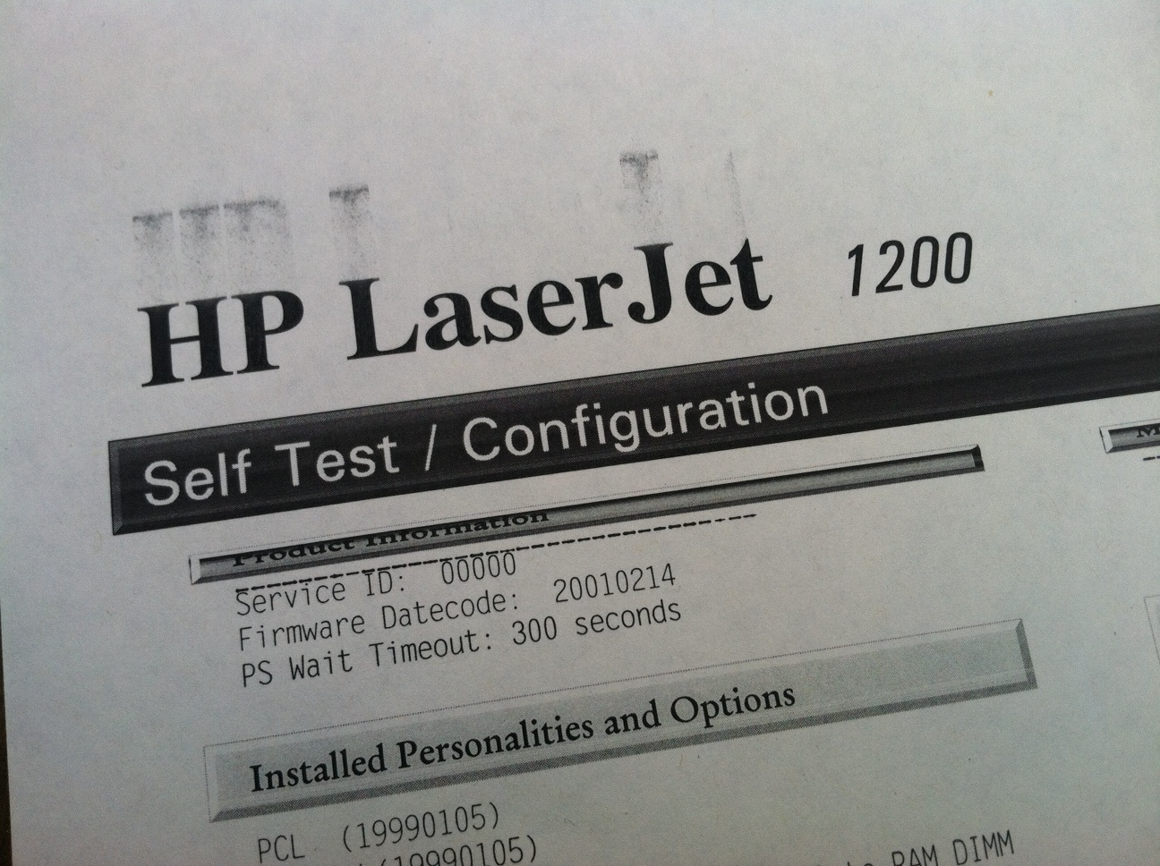 <p>Dion Training uses a large laser printer to print documents in its office. The laser printer has recently begun creating printouts that contain a double image or ghost image appearance to them. Jason just printed out a test page:&nbsp;Which of the following components is most likely to cause a ghost image to appear on the printout such as the one above?</p><p><strong>Toner cartridge</strong></p><p><strong>Fuser</strong></p><p><strong>Scanner assembly</strong></p><p><strong>Drum</strong></p>