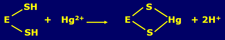 <p><span data-name="no_entry" data-type="emoji">⛔</span><span><span>️</span></span><span data-name="robot" data-type="emoji">🤖</span><span><span>&nbsp;</span></span>Inaktywacja/inhibicja kationami metali ciężkich (np. <em>Pb2+, Ag+, Hg2+, Cu2+</em>) polega na ich <strong>nieodwracalnym wiązaniu z enzymem</strong>.</p><p><span data-name="helmet_with_cross" data-type="emoji">⛑</span><span data-name="exclamation" data-type="emoji">❗</span><span><span>&nbsp;</span></span>Sposobem na odwrócenie tej inaktywacji jest wprowadzenie do układu/organizmu <strong>związków zawierających grupy tiolowe</strong> np. <em>cysteina</em>, lub <strong>chelatujące</strong> np. <em>EDTA</em> lub <em>Wersanian</em>.</p>