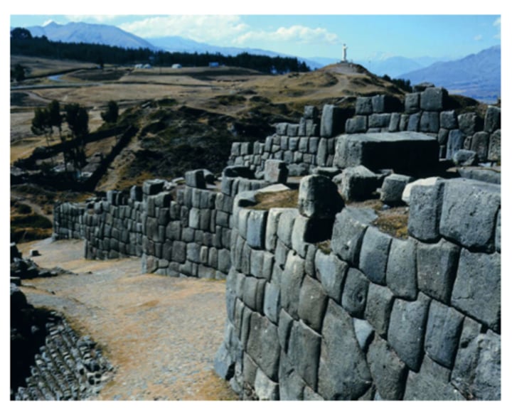 <p>Walls at Saqsa Waman (part of City Cusco)</p>