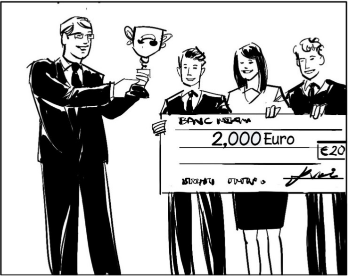 <p>Ta Na Daltai Sasta</p><p>Dha Mhile Euro Duais</p>