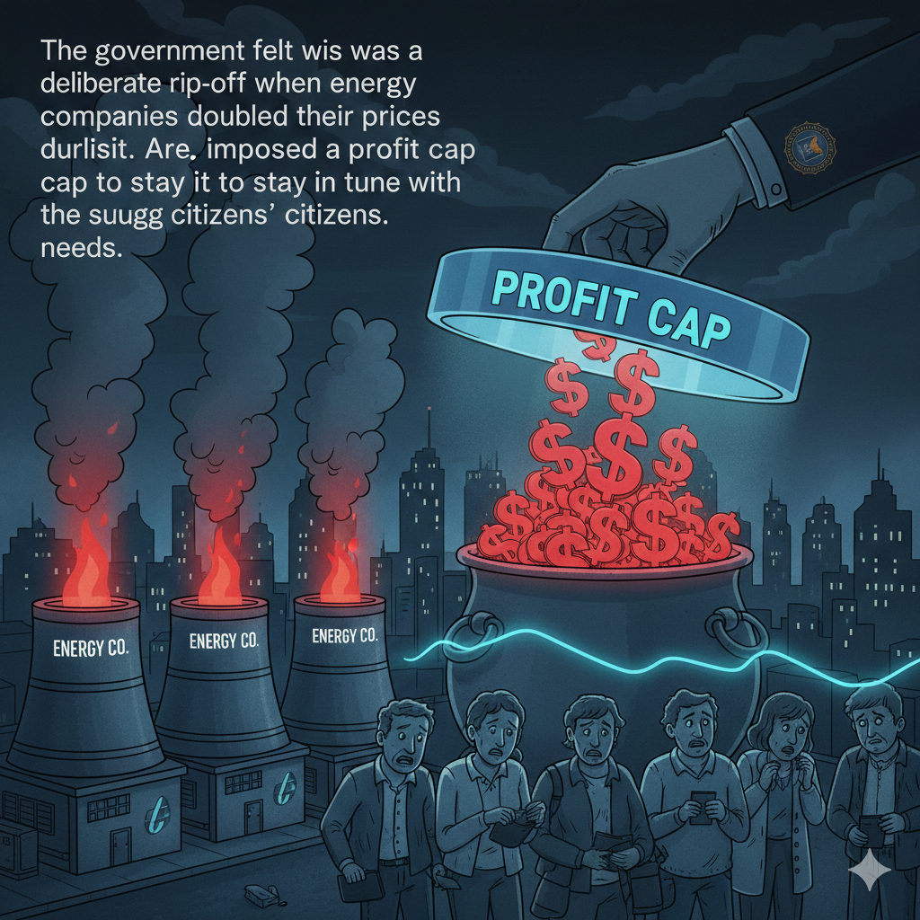 <p>Set/impose/raise/remove a profit cap</p>