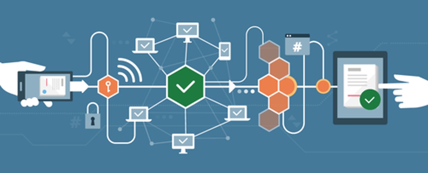 <p>a digital ledger of transactions that is duplicated and distributed across a network of computers</p>