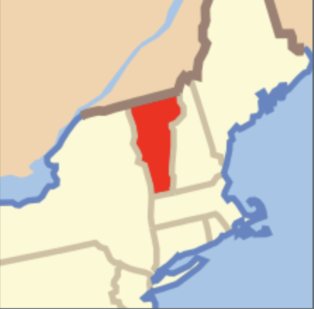 <p>Vermont</p>