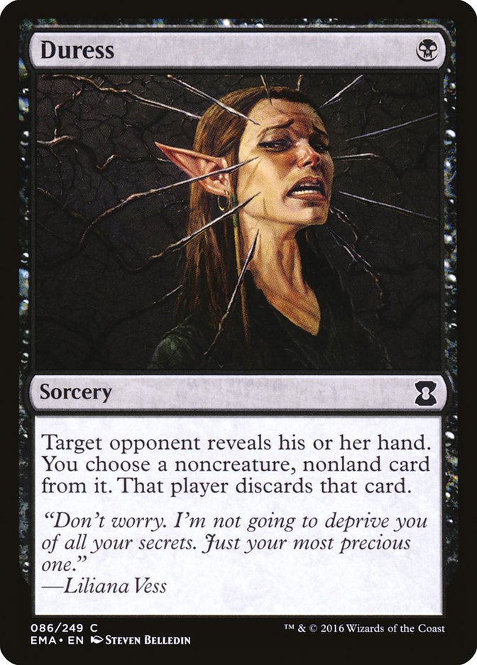 <p>duress</p>