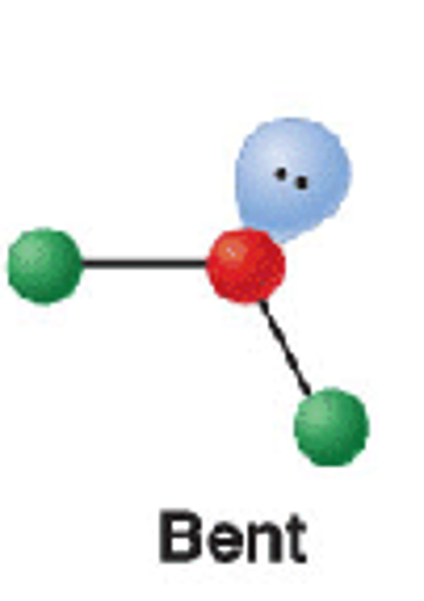 <p>Bent, &lt;120°</p>