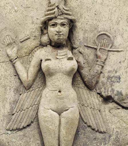 <p>The Burney Relief (‘queen of the night’)</p>