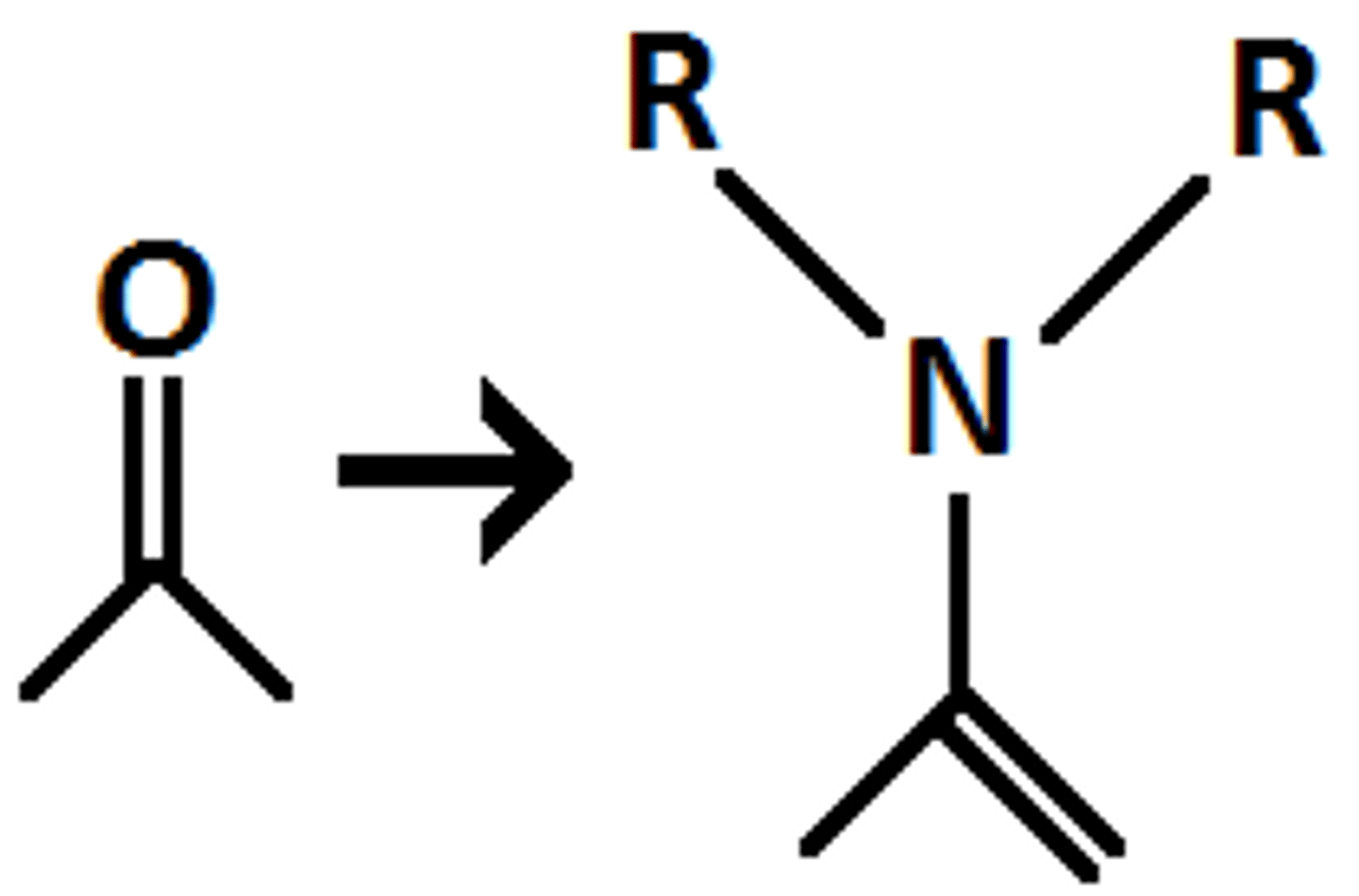 <p>An amino group attached to a carbon that is double-bonded to another carbon.</p>