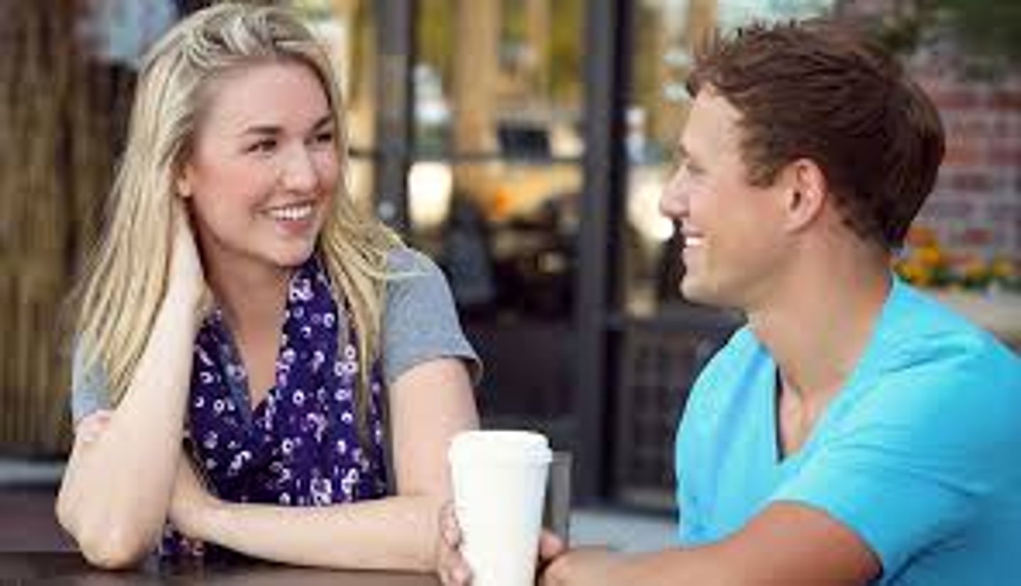 <p>start a relationship or conversation with someone</p><p>He would often strike ____ conversations with complete strangers.</p>