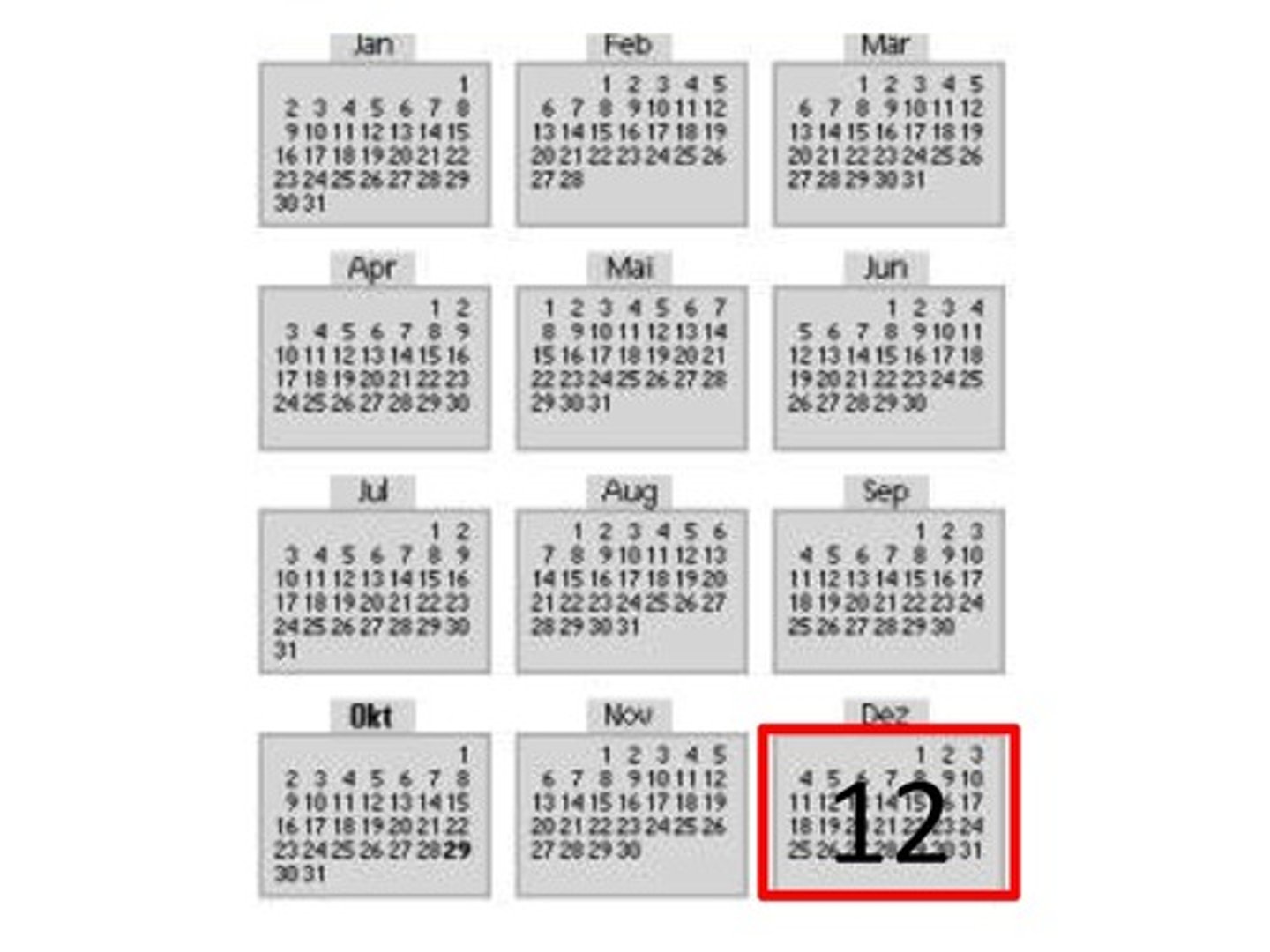 <p>December</p>
