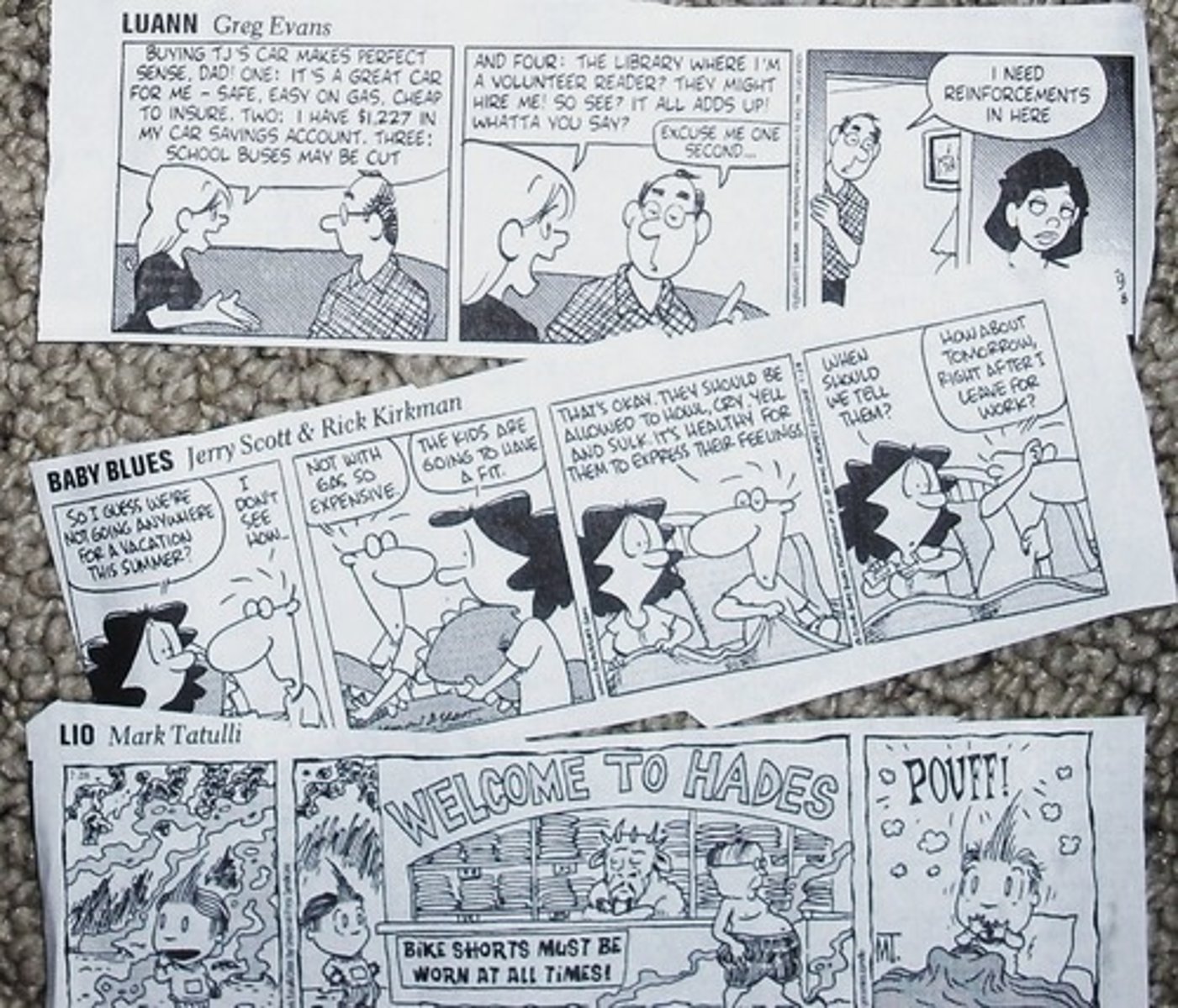 <p>The deliberate order of panels to convey a graphic narrative.</p>