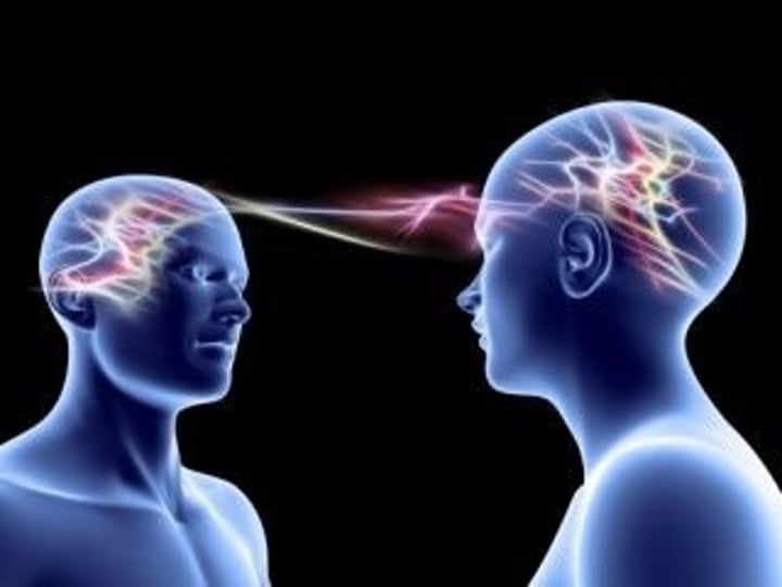 <p>frontal lobe neurons that fire when performing certain actions or when observing another doing so. The brain's mirroring of another's actions may enable imitation and empathy</p>