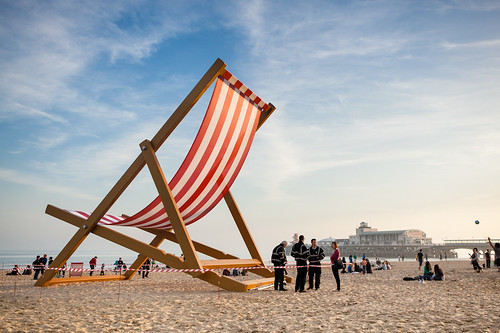a deck chair
