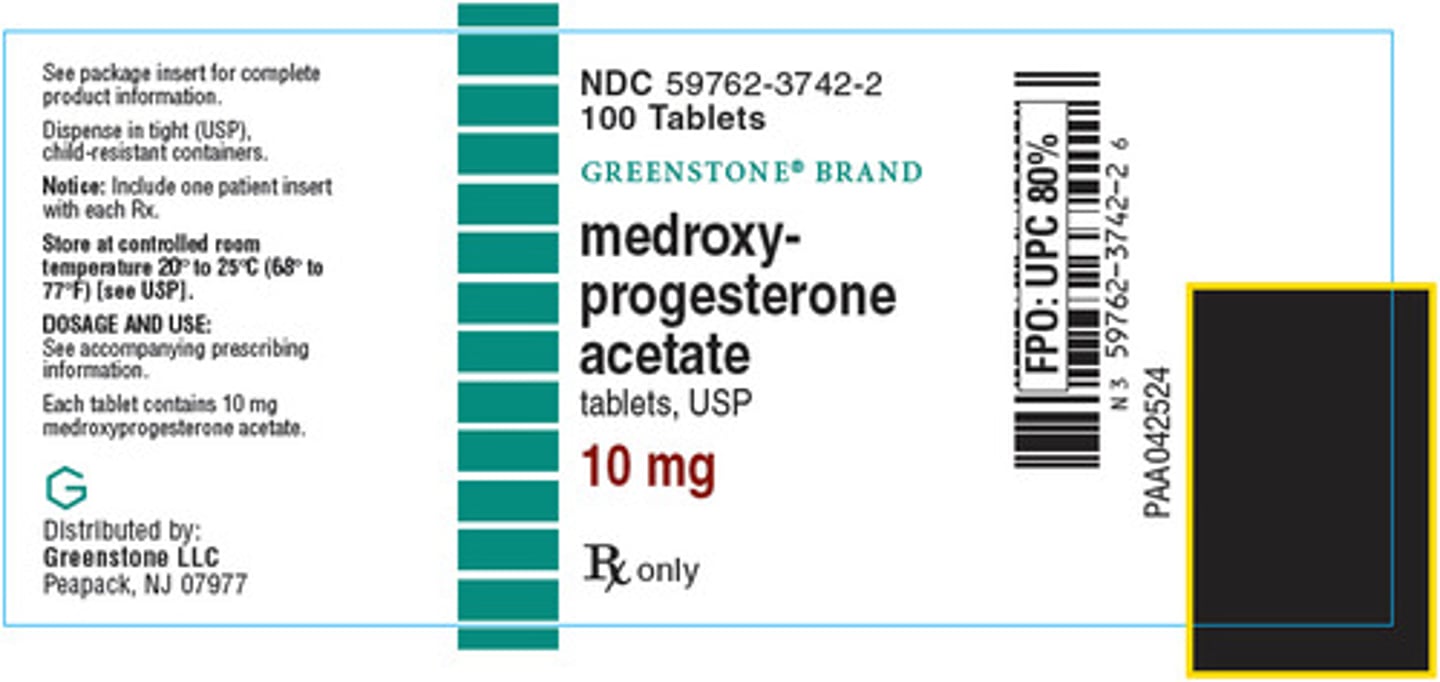 <p>estrogen hormone-> menopause, periods, infertility, endometriosis</p><p>- oral, IM, vaginal gel, vaginal insert</p>