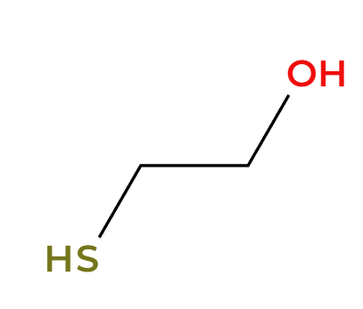 <p>basic condition, SH adds less substituted</p>