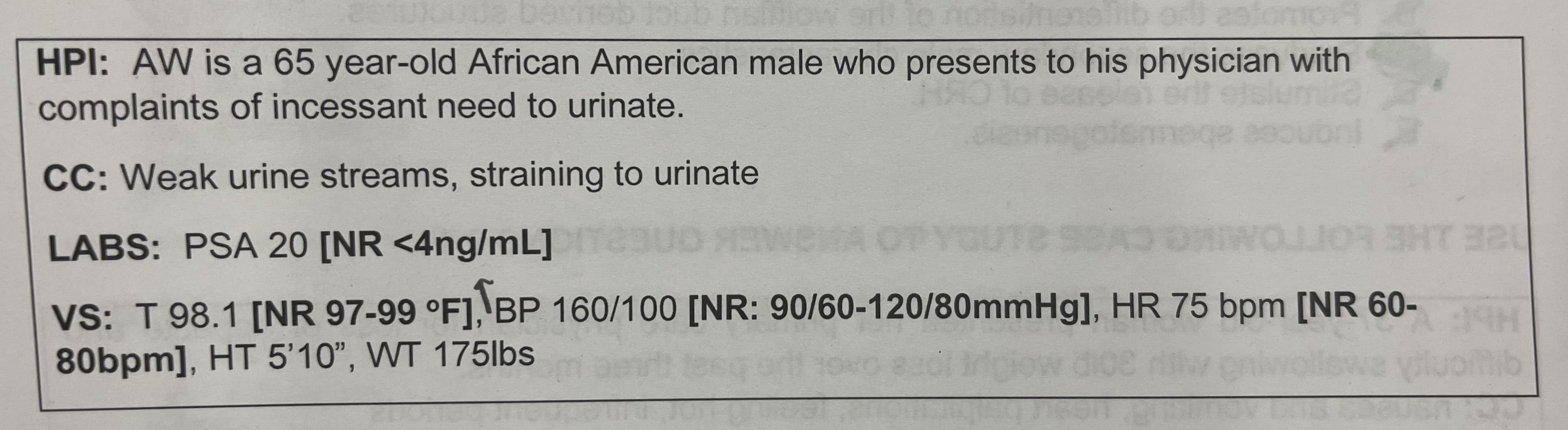 <p>What is the most likely diagnosis?</p>
