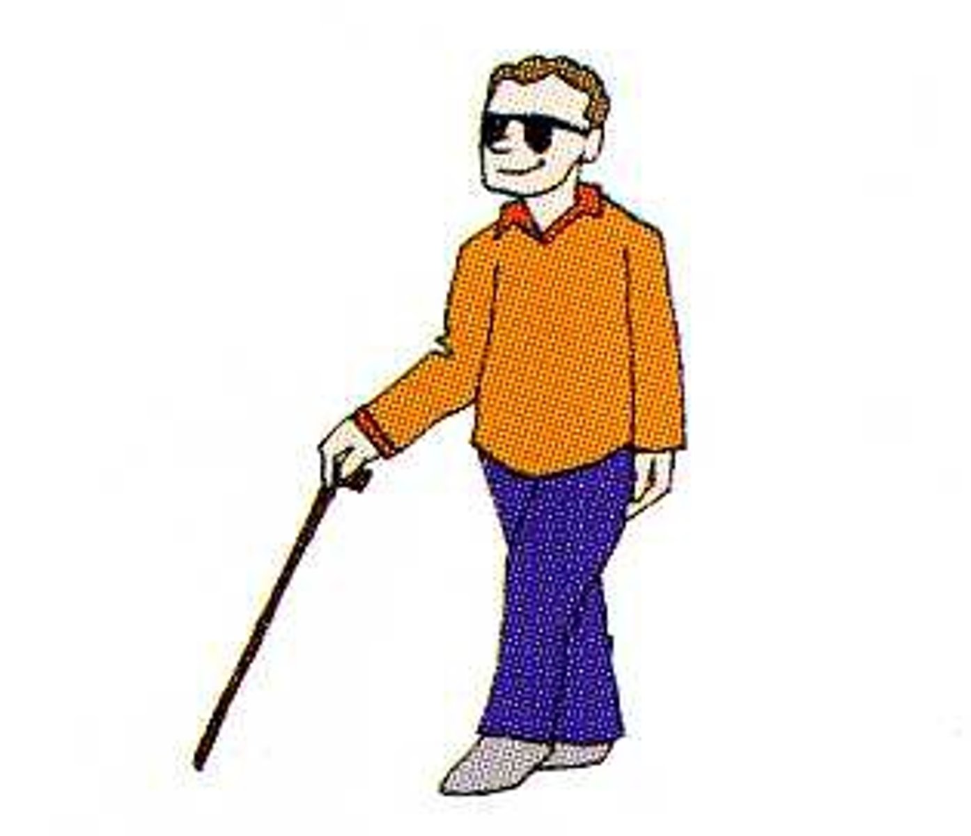 <p>______ is a condition in which a person cannot see at all, or when a person's vision is severely impaired.</p>