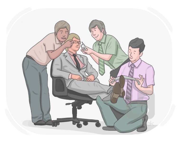 <p><span style="background-color: transparent;">sentirse halagado</span></p>