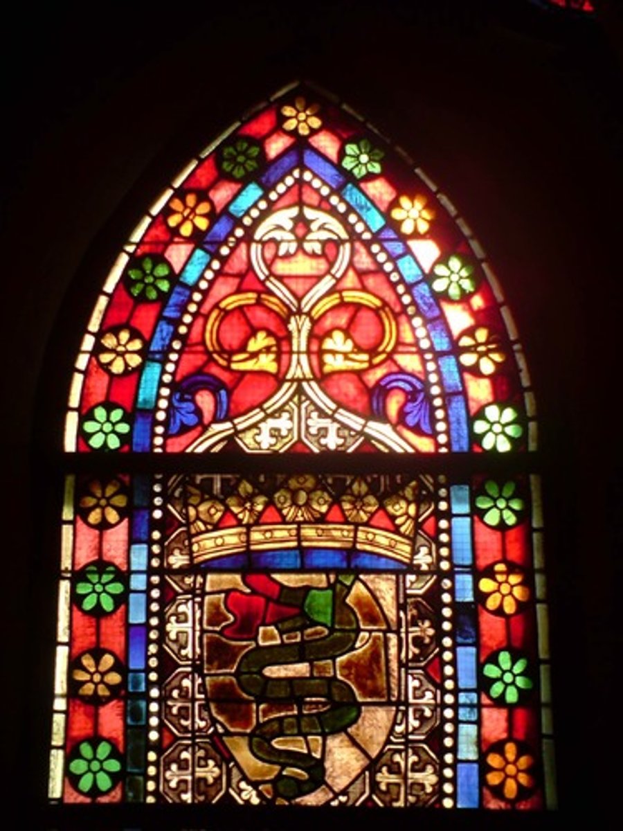 <p>stained glass windows</p>