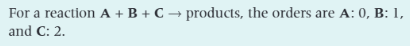 <p>Find the overall order and the rate equation</p>