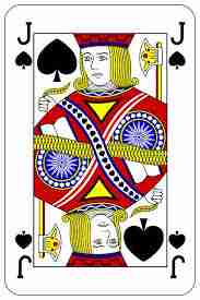 <p>Jack of spades</p>