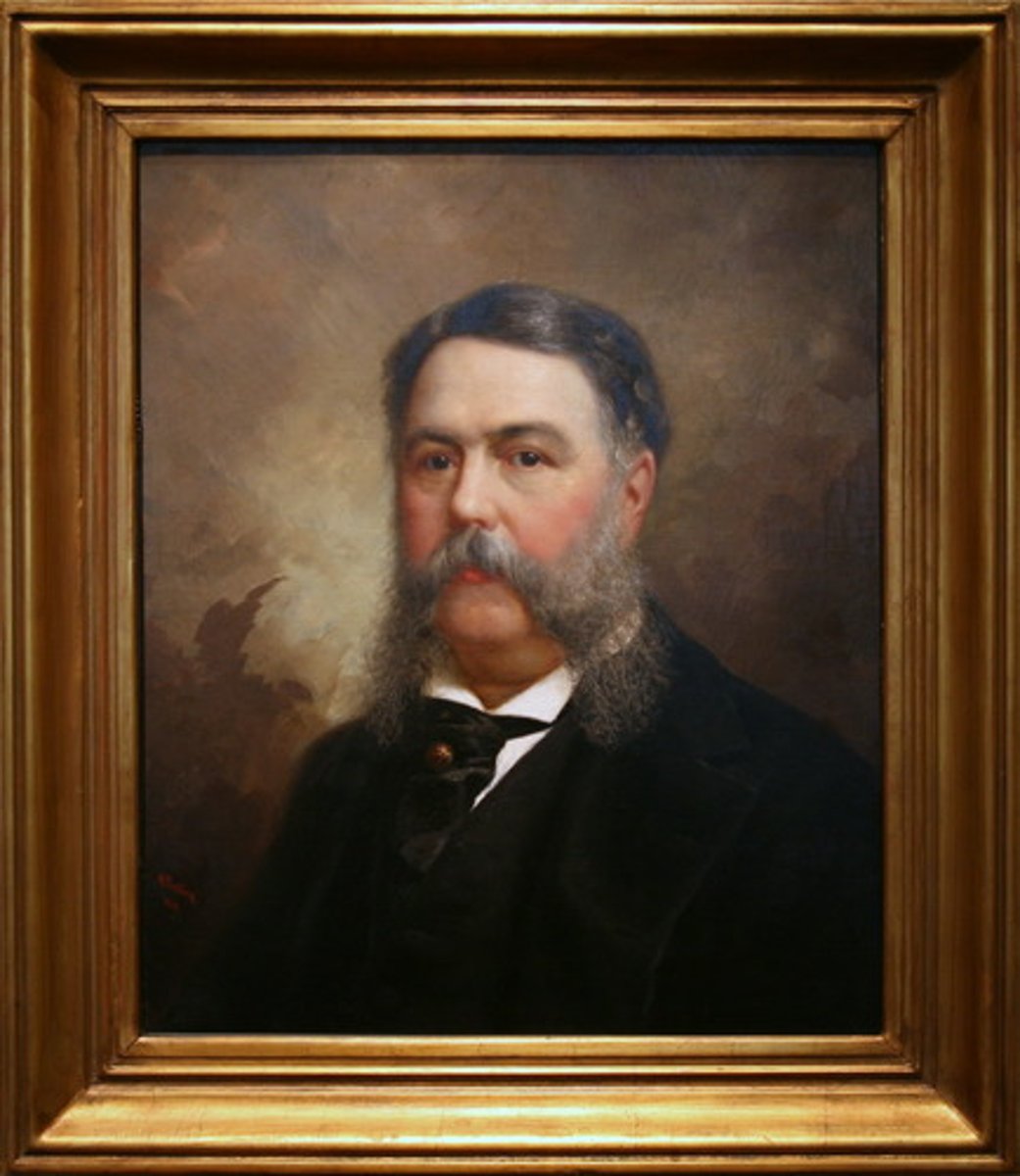 <p>21st U.S. President. 1881-1885 (finishes Garfield's term). Republican</p>