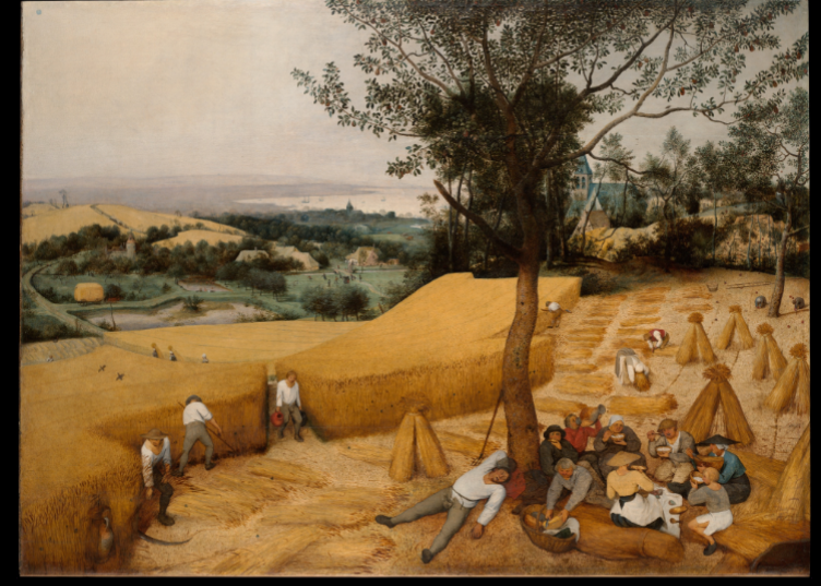 <p><span style="font-family: sans-serif">Pieter Bruegel the Elder, The Harvesters</span></p>
