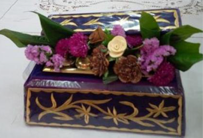 <p><span>betel set, central in Malay living rooms; symbolizes welcome, diplomacy, and hospitality</span></p>