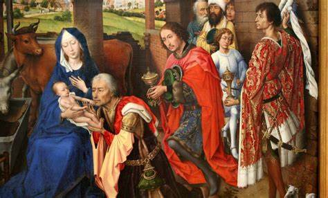 <p>This altarpiece by Rogier Van der Weyden is titled what?</p>