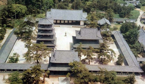 oldest surviving wooden structure in Japanese architecture