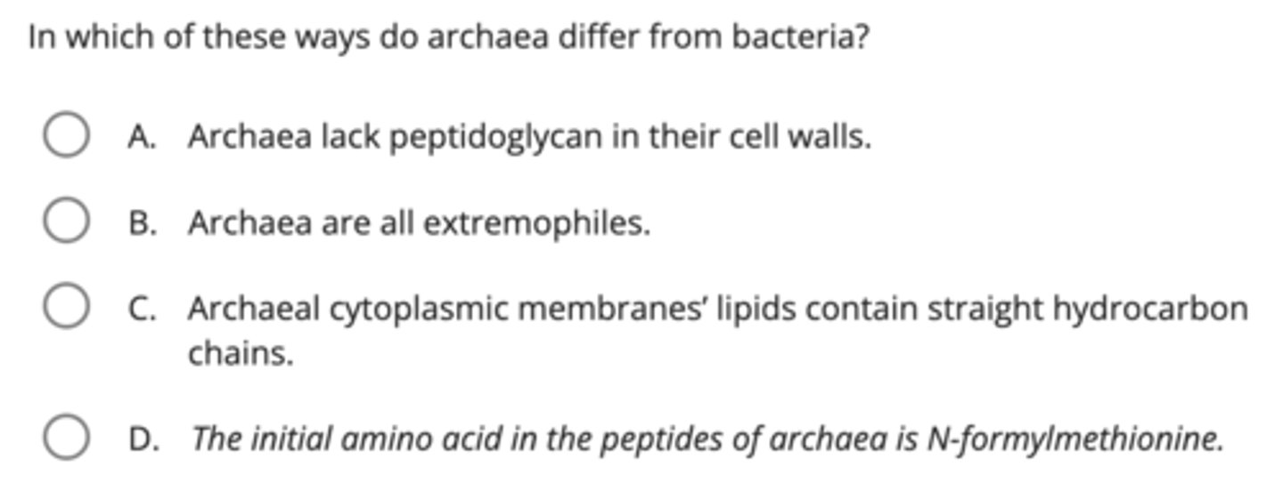 MCB Ch. 11 Characterizing And Classifying Prokaryotes Flashcards | Knowt