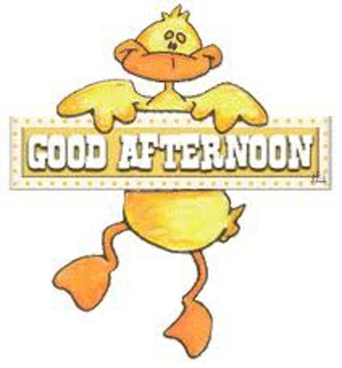 <p>Good afternoon</p>