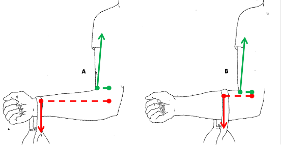 <p>Austin is helping his mom carry in groceries from the car. Which position is easier to carry the groceries? why?</p>