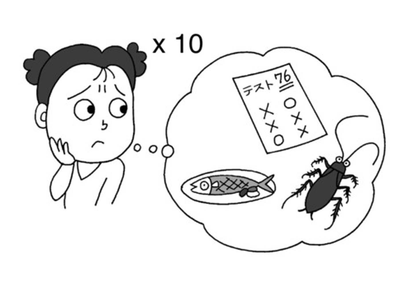 <p>to hate (～が）</p>