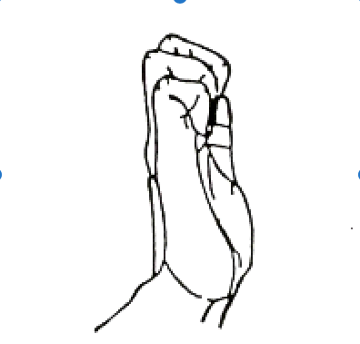 <p>hook fist</p>