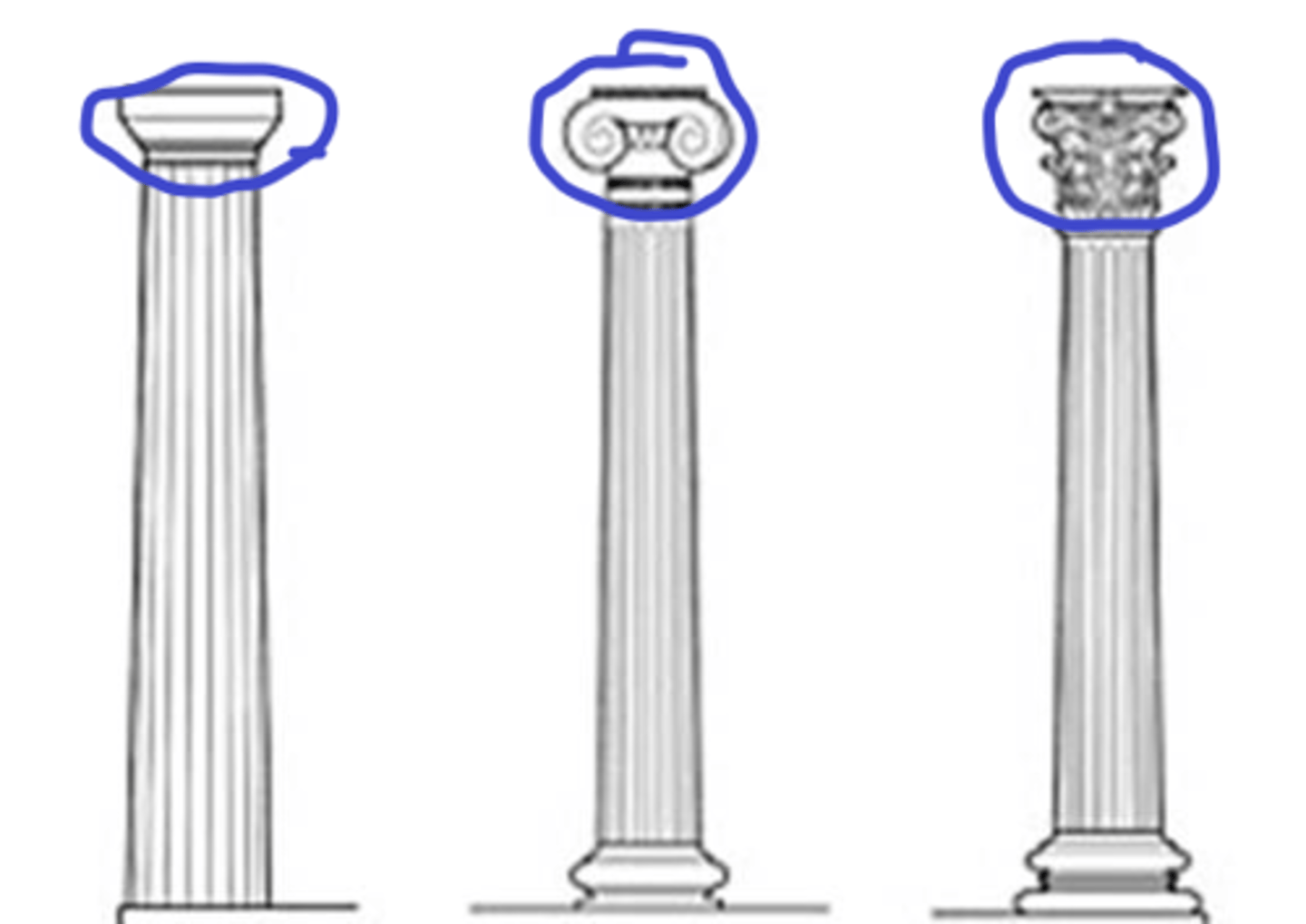 <p>Øverste del af en søjle, der danner overgang mellem søjle og tagkonstruktion.</p>