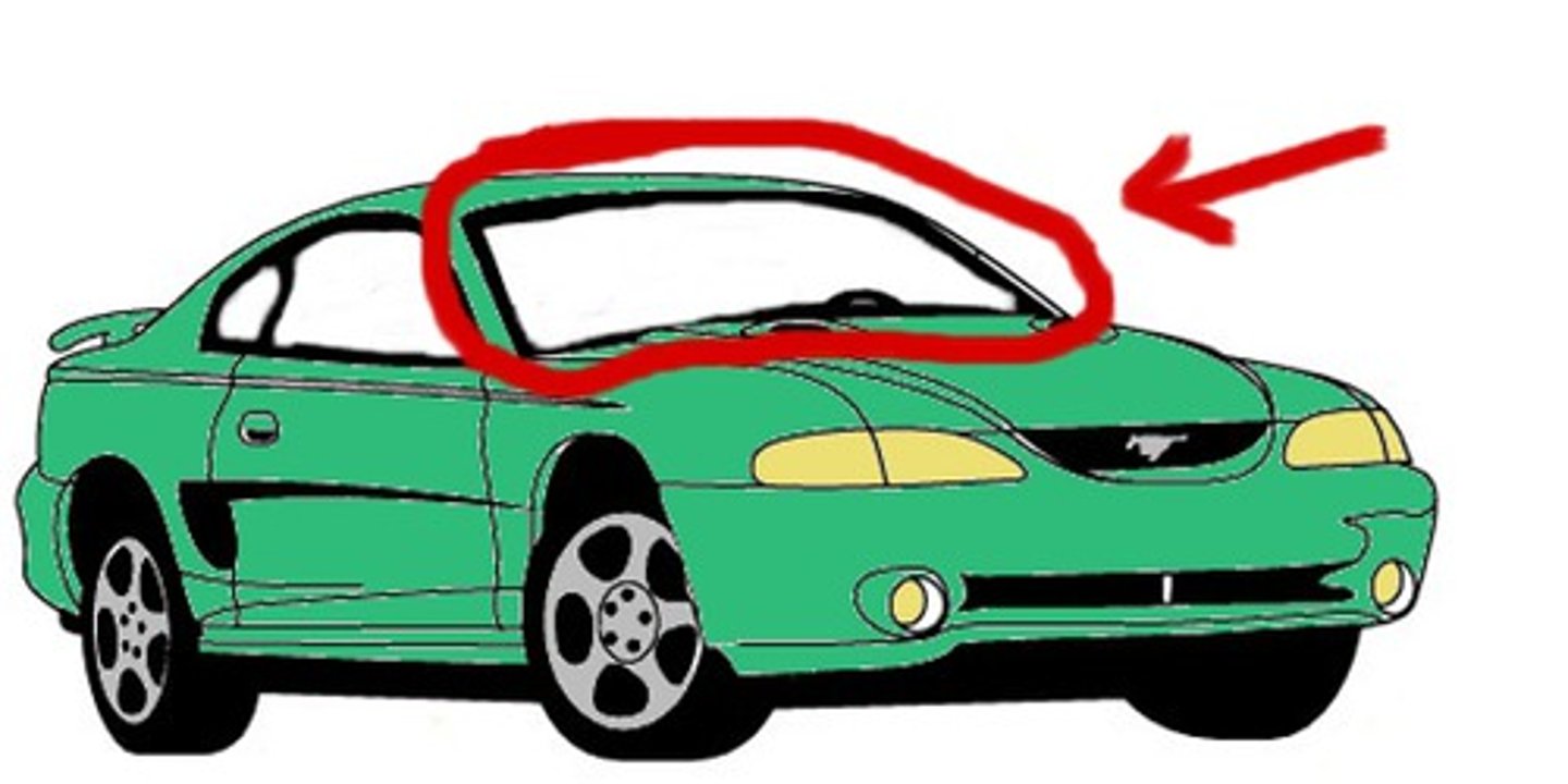 <p>windshield</p>