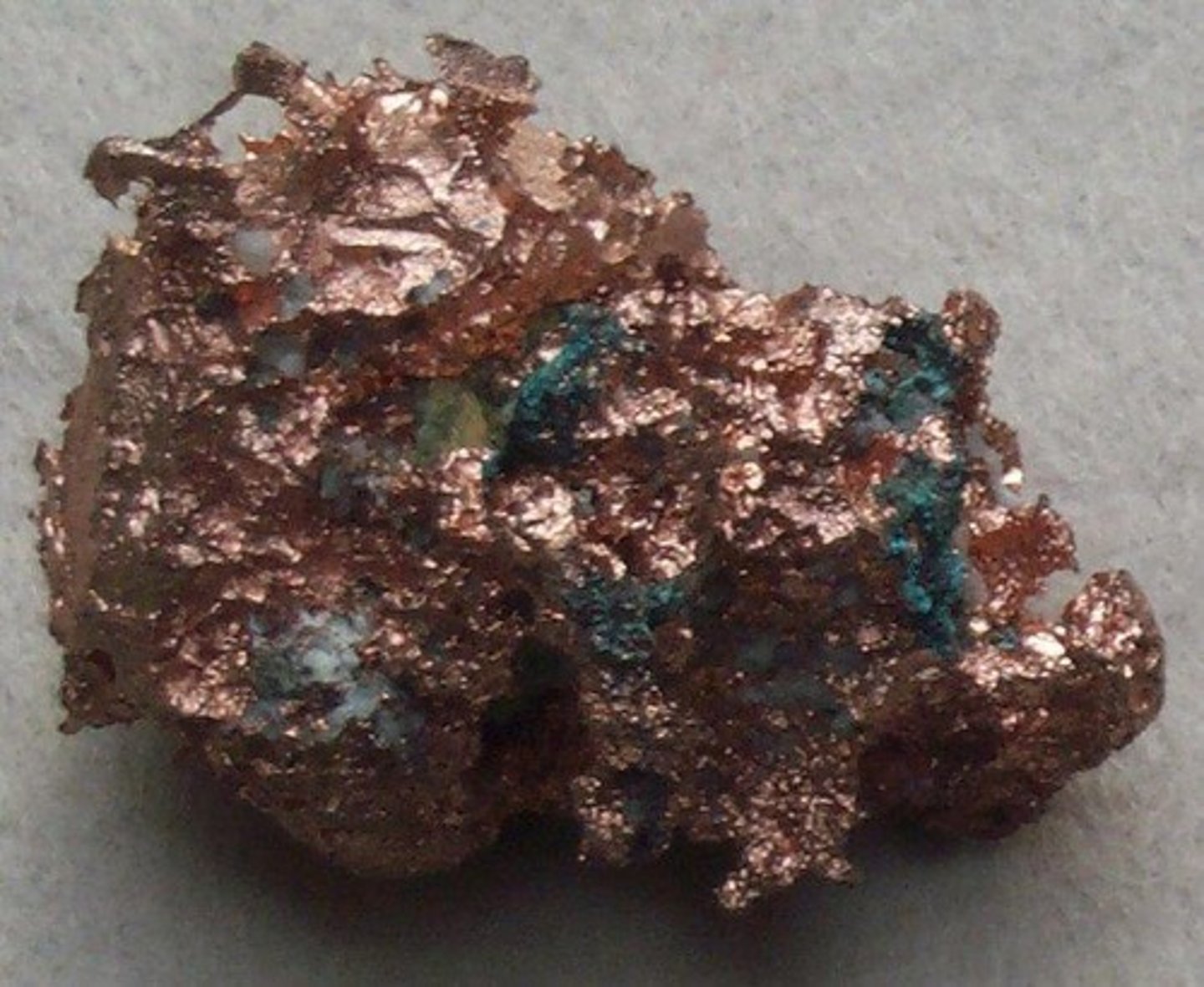 <p>Copper, used for pipes.</p>