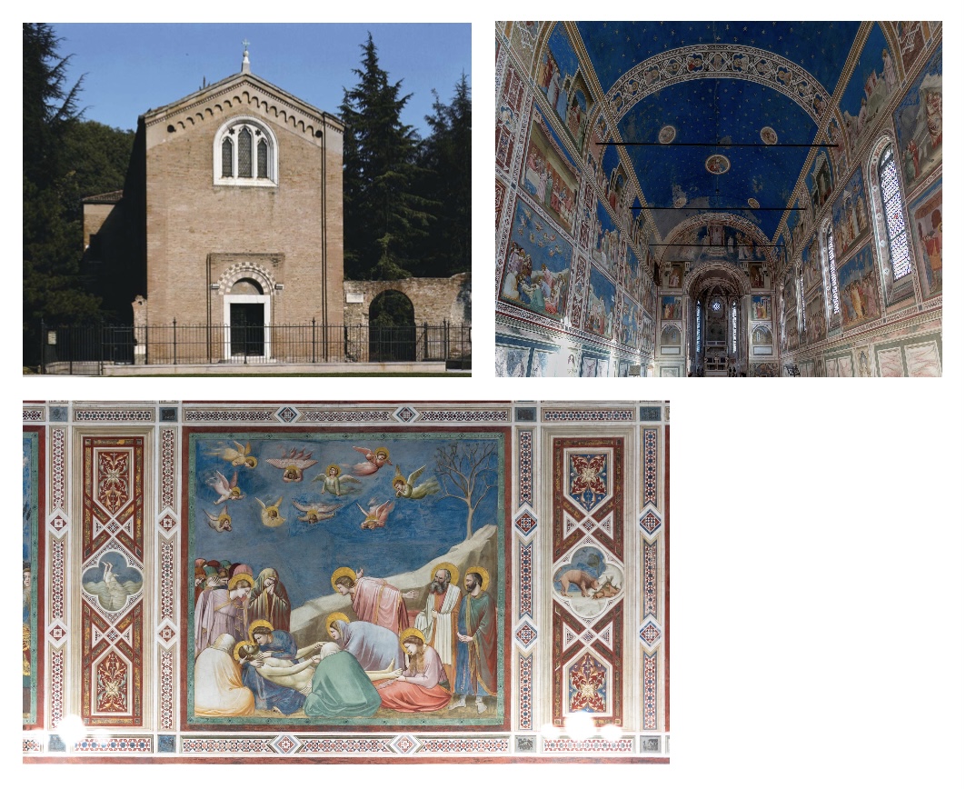 <p>Padua, Italy. Painter: Giotto de Bondone. c. 1303-1305 C.E. Brick (architecture) and fresco.</p>