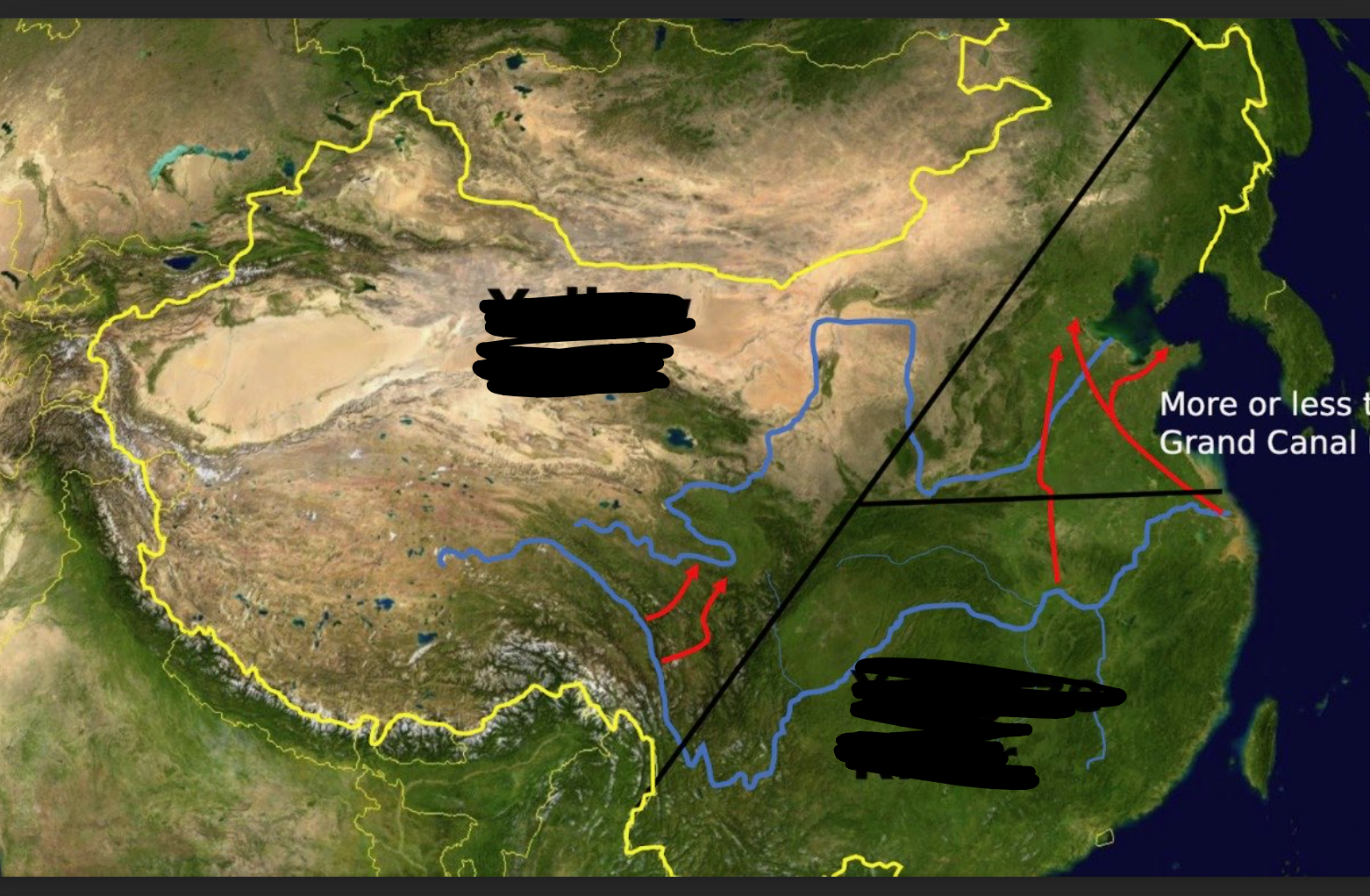 <p>main rivers in China?</p>