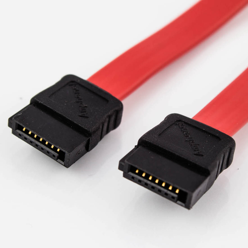 <p>connects modern storage drives to the motherboard, faster than the ide</p>