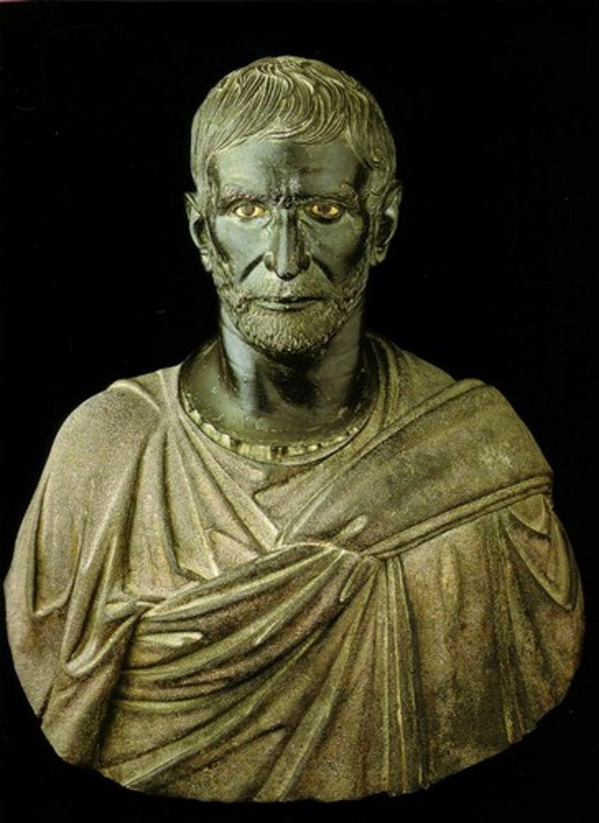 <p>Young senator and friend of Julius Caesar who killed him.</p>