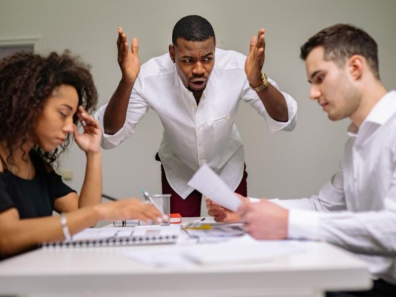 <p>If I don’t meet the deadline, my boss will make a fuss. Even if I pull an all-nighter, I still can’t complete everything. My tasks are too overwhelming</p><p>(my boss)</p>