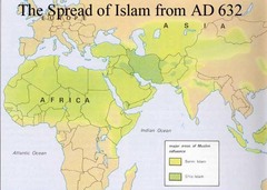 The "house of Islam", a term for the Islamic world. It refers to lands under the Islamic rule as a whole; it continued to grow during the Abbasid era.