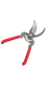 <p>&nbsp;Pruning tool with a curved hook to hold branches while a blade cuts.</p>