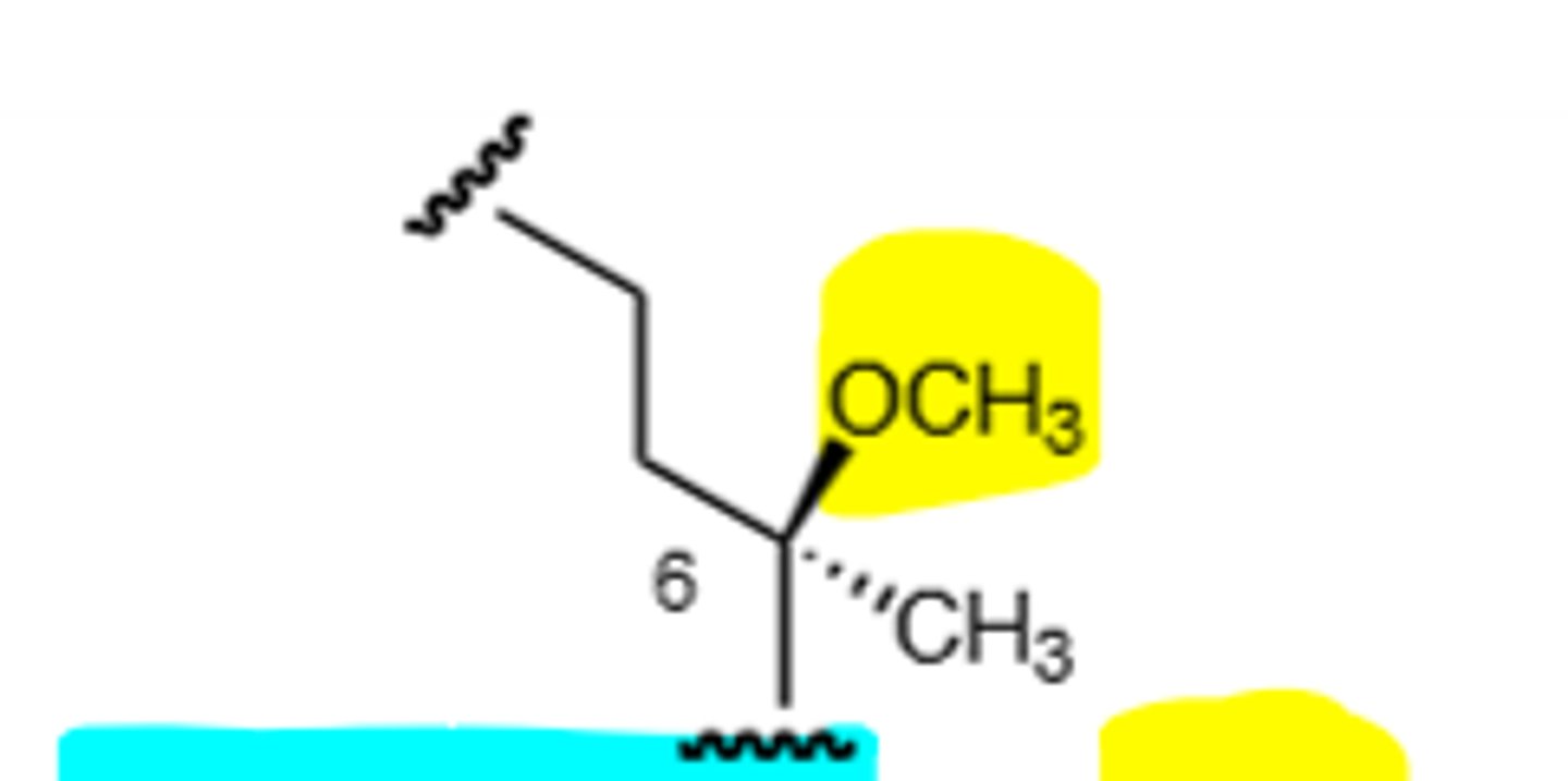 <p>Macrolide antibiotic, desosamine sugar is relevant for activity, polyketides that are produced by sequential addition of propionate groups to a growing chain, mainly for gram (+) but can be used broad spectrum. Binds to the 50S subunit of the ribosome and binds specifically to the 23S RNA subunit and inhibits translocation of peptidyl tRNA from the A site to the P site to inhibit peptide bond formation. Resistance comes via lactone ester hydrolase, methylation of an adenine base in the 23S rRNA (inhibits binding), reduction of 23S rRNA binding affinity via A2058 mutation, and via efflux pump. Resistance decreases with decreased use. Replaces 6-OH with OCH3 to block ketal formation at low pH. CYP450 inhibitor.</p>