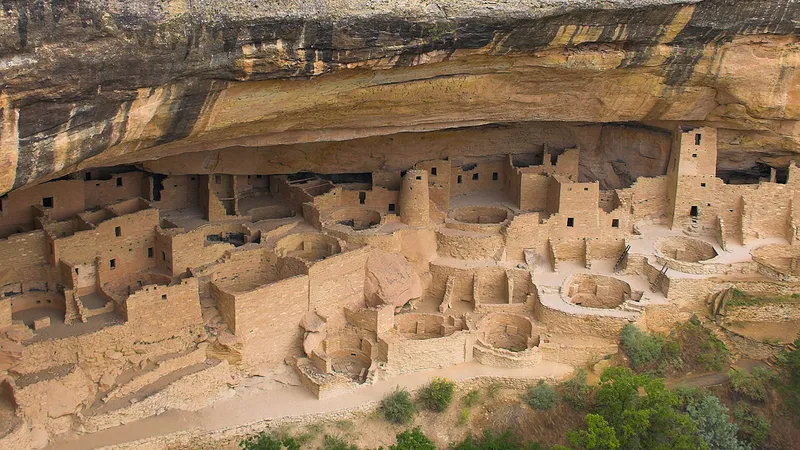 <ul><li><p>sandstone</p></li><li><p>Montezuma county, colorado</p></li><li><p>home to eleate of indigenous tribes</p></li></ul><p></p>